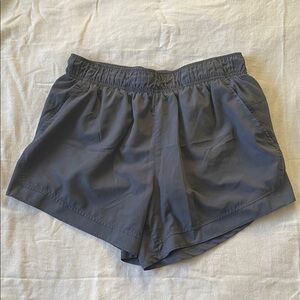 Gray Activewear Shorts (with liner)